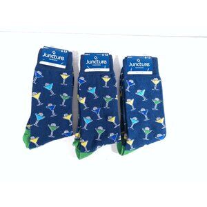 Golf Balls In Martin Glasses Themed Novelty Socks 3 Pairs Mens